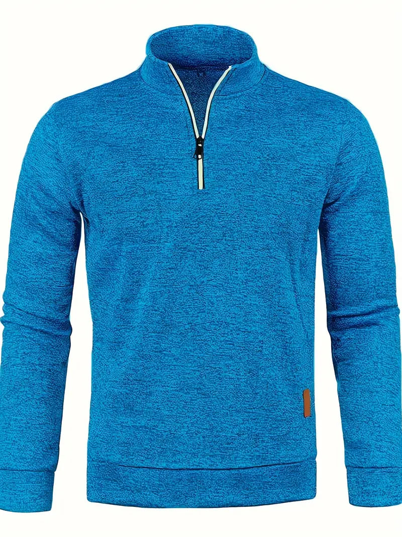 Dann | Zip-Up Pullover Sweatshirt